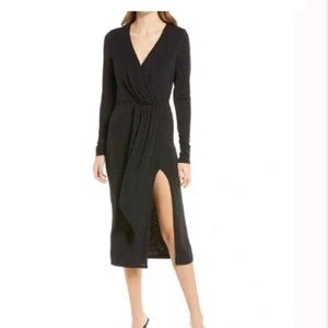 Good American Shimmer Wrap dress, NWT, 0/XS
